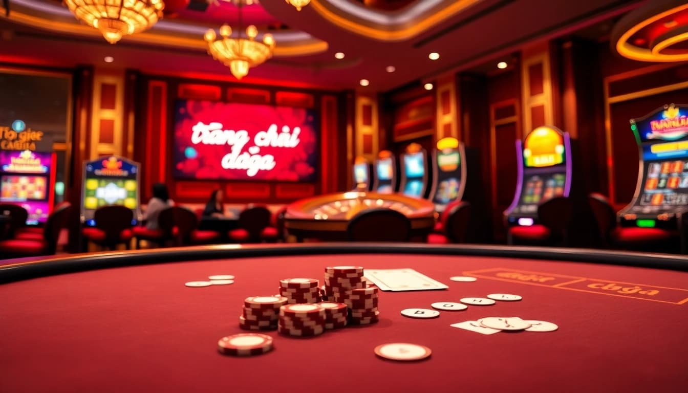 Experience the thrills of online gambling at trang chủ daga with vibrant casino visuals.
