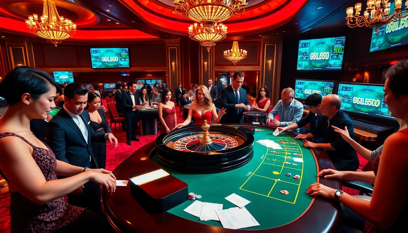 Experience the thrill at GG888.info with an exciting casino roulette game featuring diverse players.