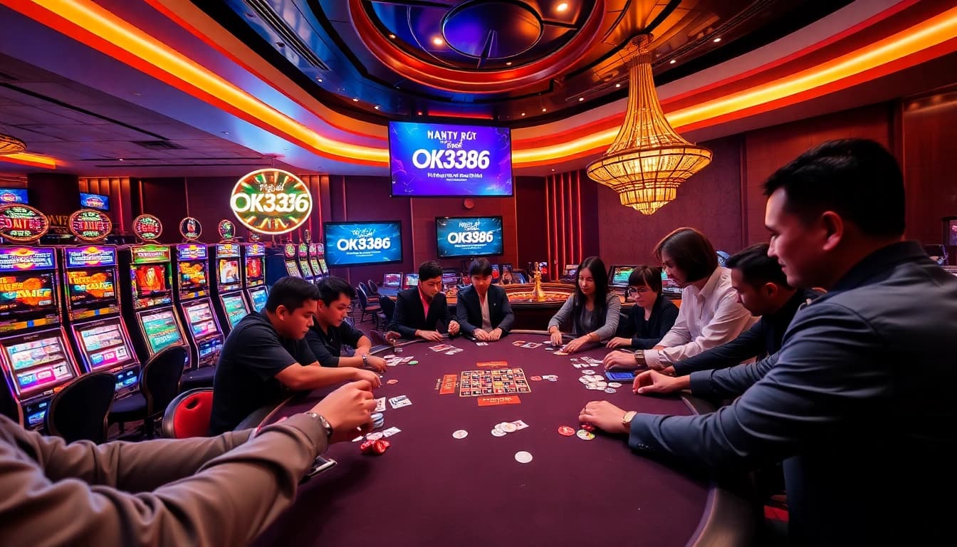 Engage in thrilling gameplay and đăng ký OK8386 for the best casino experience.