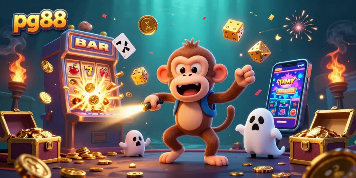 Spin and win at pg88's vibrant casino scene with golden treasures and exciting gameplay!