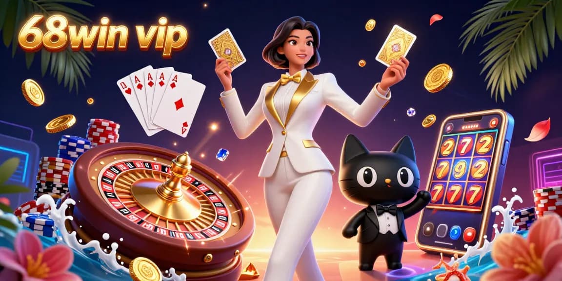 Experience exciting gameplay at 68win vip with dynamic casino elements and glamorous characters.