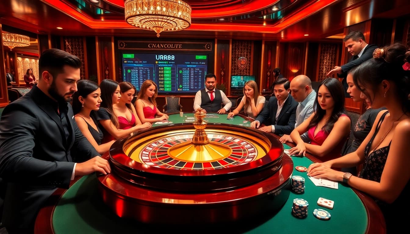 Experience the excitement of gambling at https://urr88.com/ with vibrant roulette and engaging players.