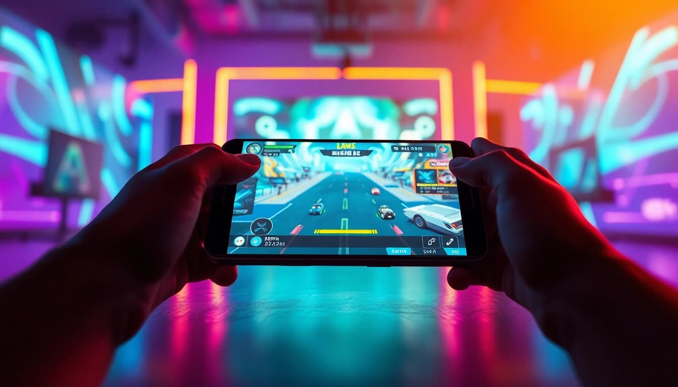 Experience top mobile gaming with S8’s vibrant interface and dynamic visuals.