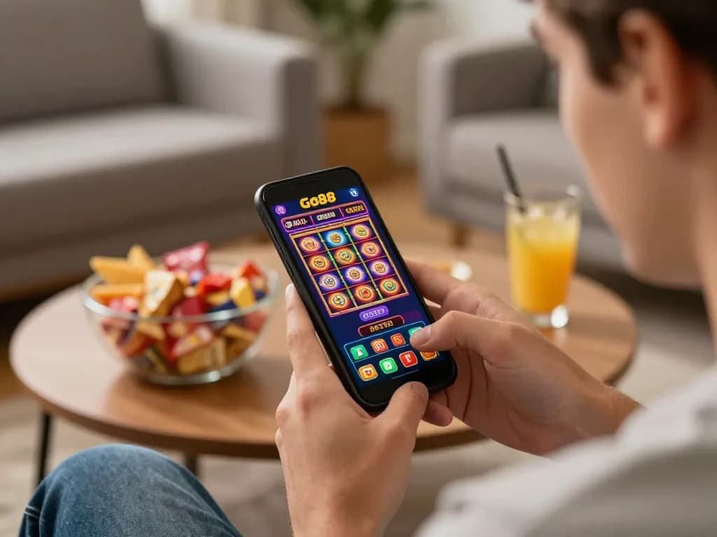 Download the Go88 app for thrilling mobile gambling experiences at home.