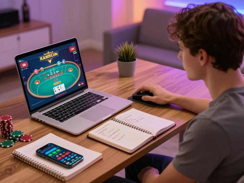 Daga players engaging in a thrilling online poker session filled with excitement and strategy