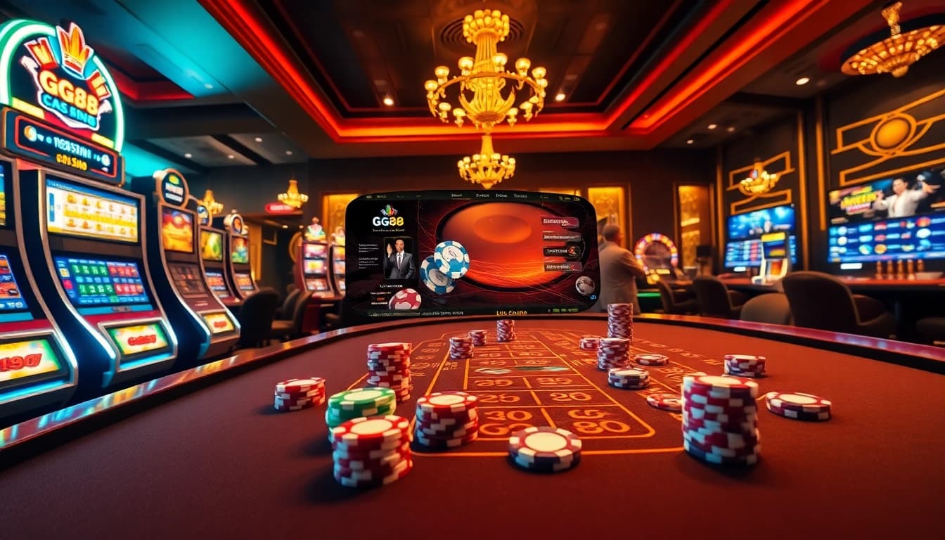 Experience the excitement at trang chủ gg88 with vibrant games and luxury casino elements.