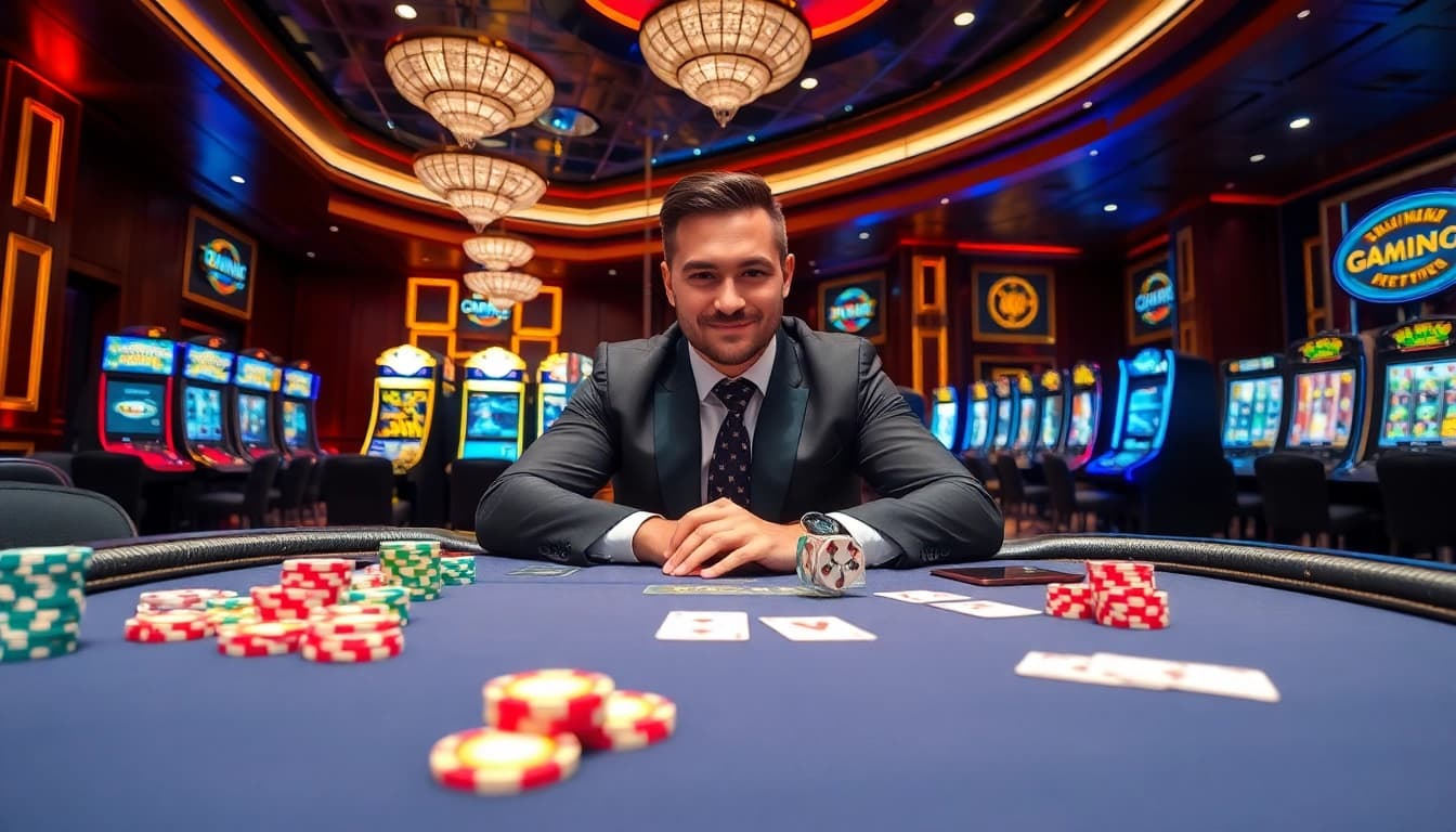 Experience excitement at nhà cái W188 with vibrant poker tables and thrilling casino gameplay.