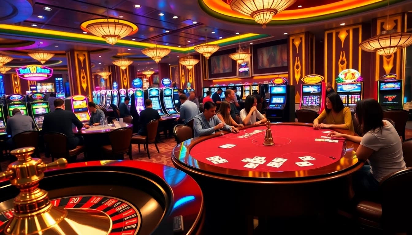 Experience the excitement at trang chủ hello88 with engaging casino games and vibrant atmosphere.