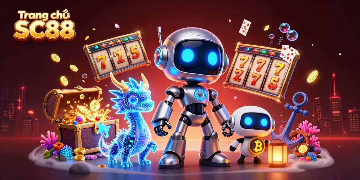 Engage in thrilling gameplay at Trang chủ SC88 with vibrant symbols and exciting jackpot elements.