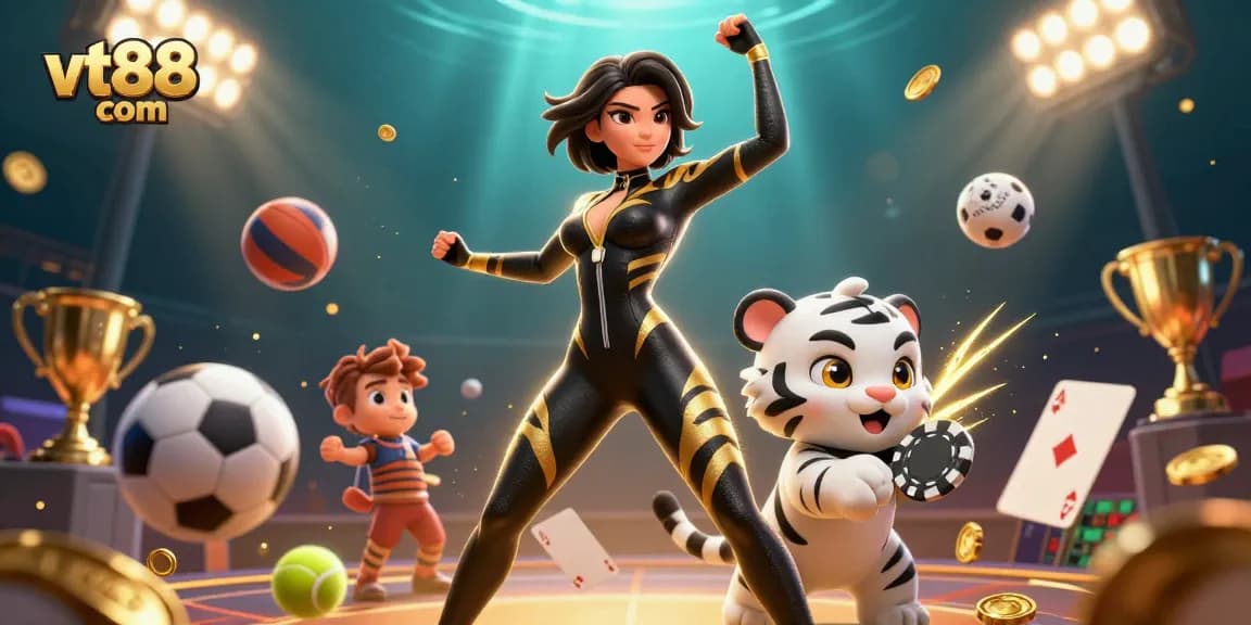 Experience thrilling gameplay at vt88 com with dynamic 3D casino elements and vibrant characters.