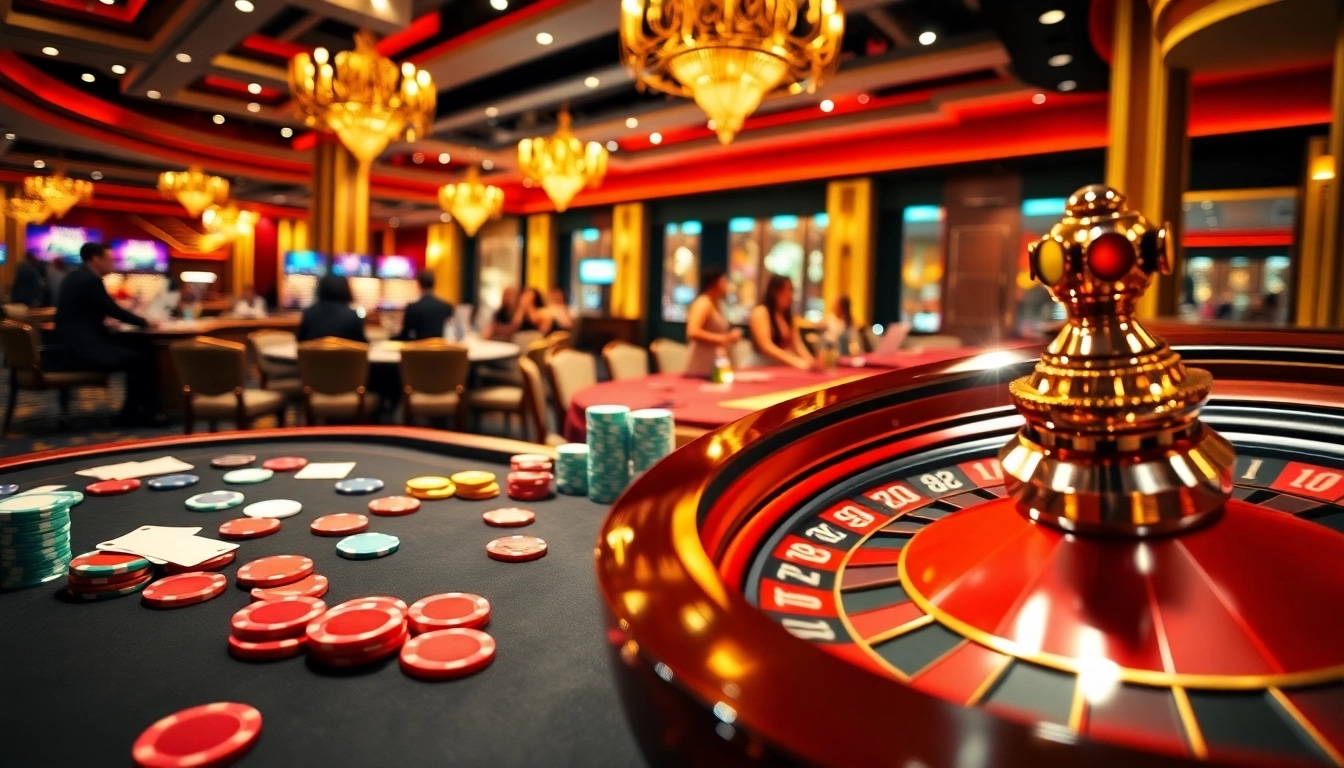 Engage with the thrilling atmosphere of TR88 trang chủ as players experience high-stakes gambling at a luxurious gaming table.