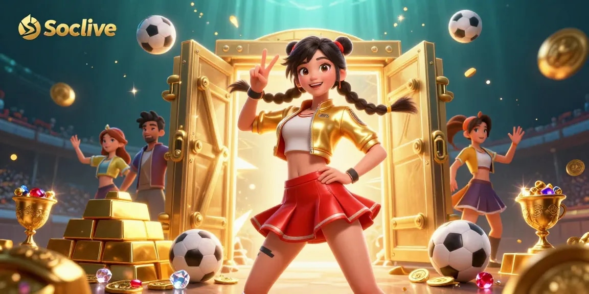 Socolive offers exhilarating sports streaming experiences with vibrant visuals and engaging interactions.