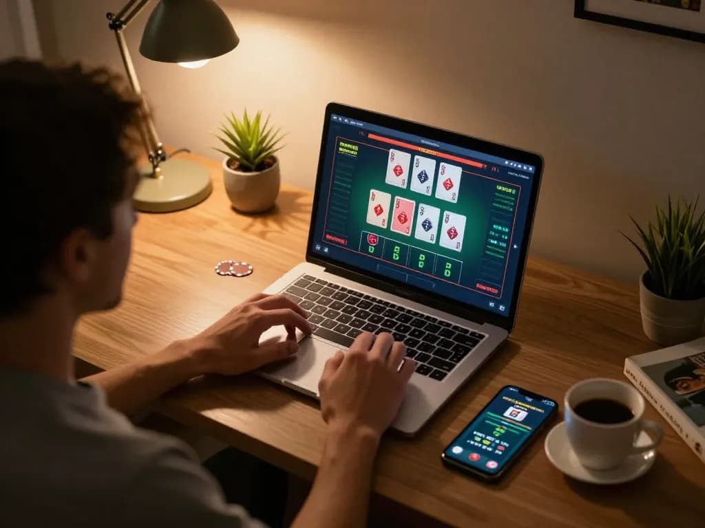Engaging with 888now đăng nhập for live dealer blackjack at home, highlighting strategy and comfort.