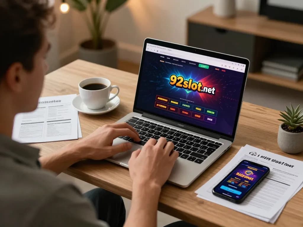 Engaging online gaming session at 92slot.net with player enjoying strategic gameplay.