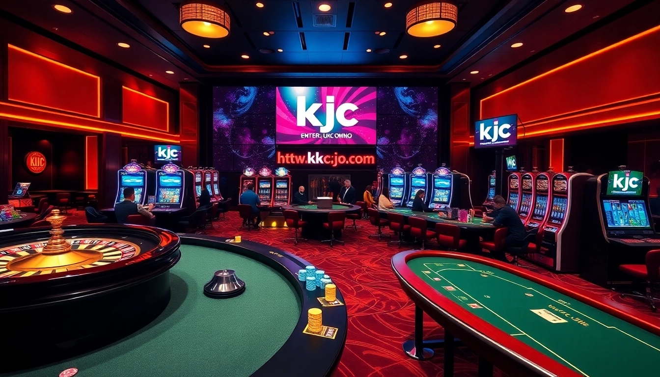 Experience thrilling gameplay at KJC's online casino platform https://kjc.uk.com/ with engaging slot machines and poker tables.