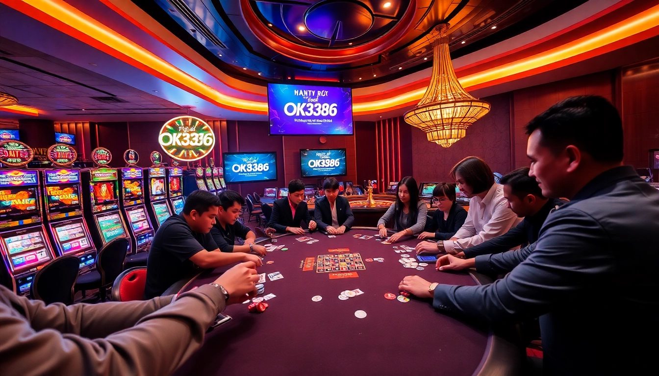 Engage in thrilling gameplay and đăng ký OK8386 for the best casino experience.