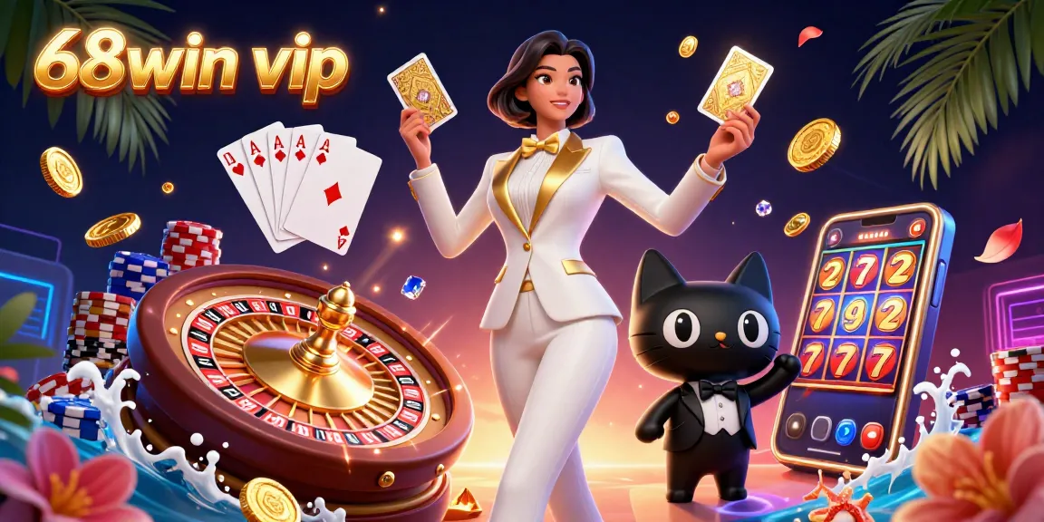 Experience exciting gameplay at 68win vip with dynamic casino elements and glamorous characters.