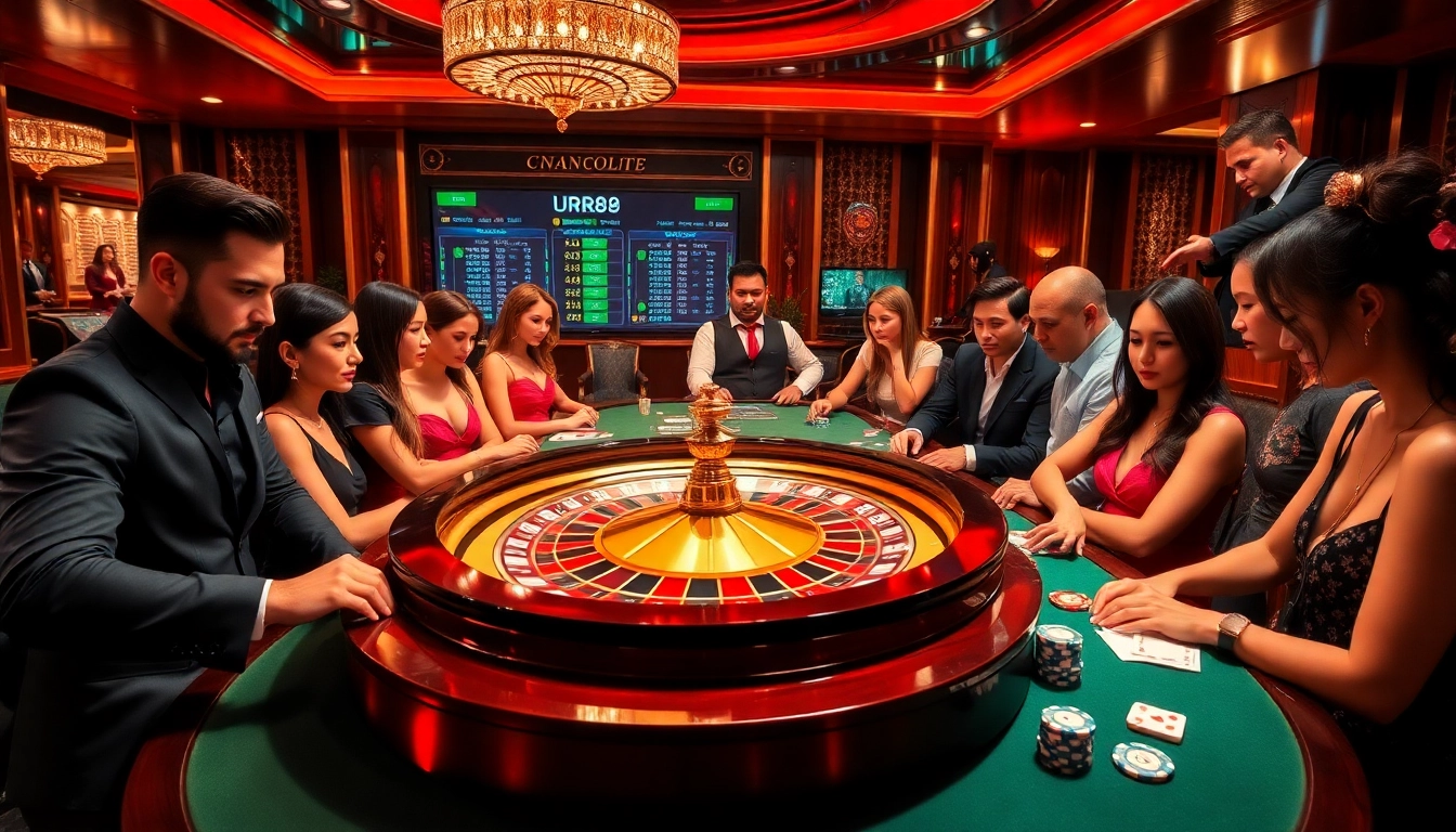 Experience the excitement of gambling at https://urr88.com/ with vibrant roulette and engaging players.