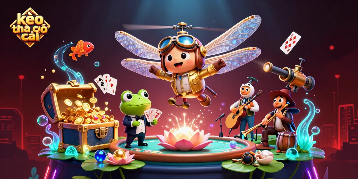 Experience the excitement of kèo nhà cái with vibrant casino scenes featuring animated characters and dynamic elements.