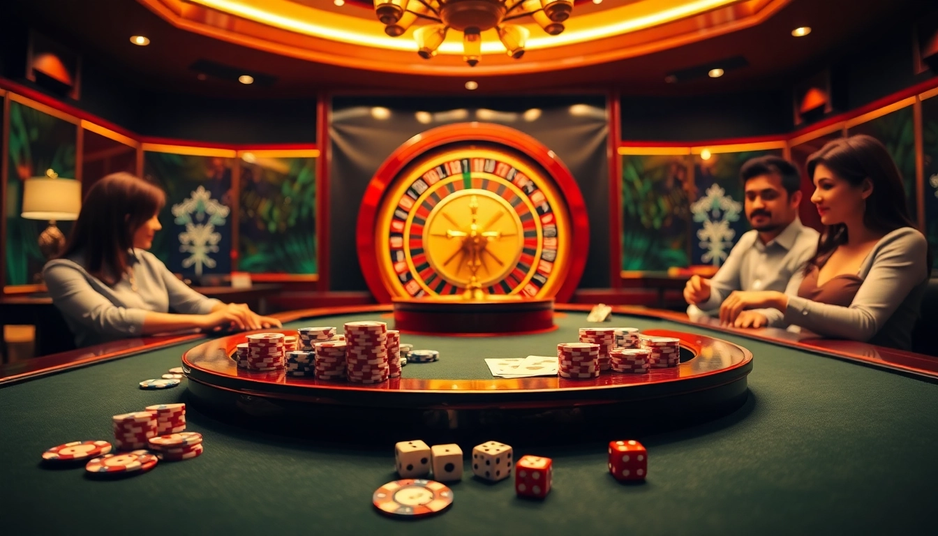Experience the excitement of trang chủ 9bet with vibrant gaming tables and professional croupiers.