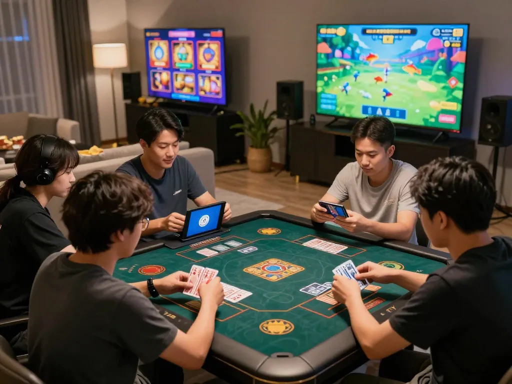 Players enjoying Sun Win online gaming platform with vibrant graphics and interactive gameplay.