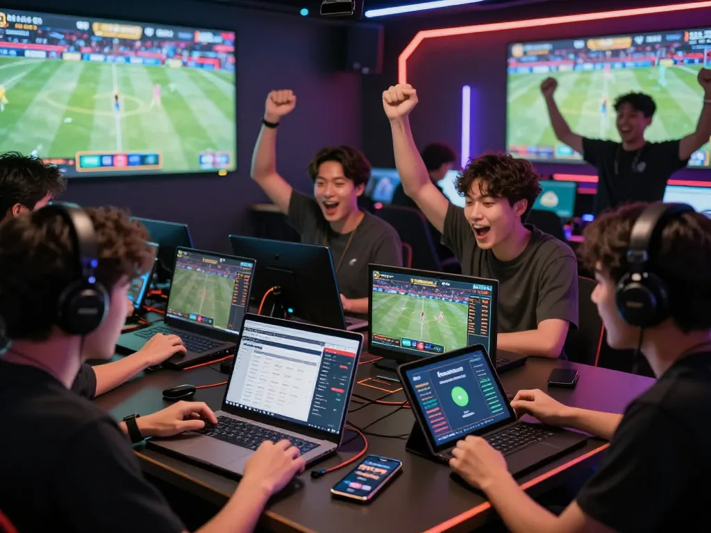 Exciting live betting environment showcasing keonhacai with users engaged in online gaming.