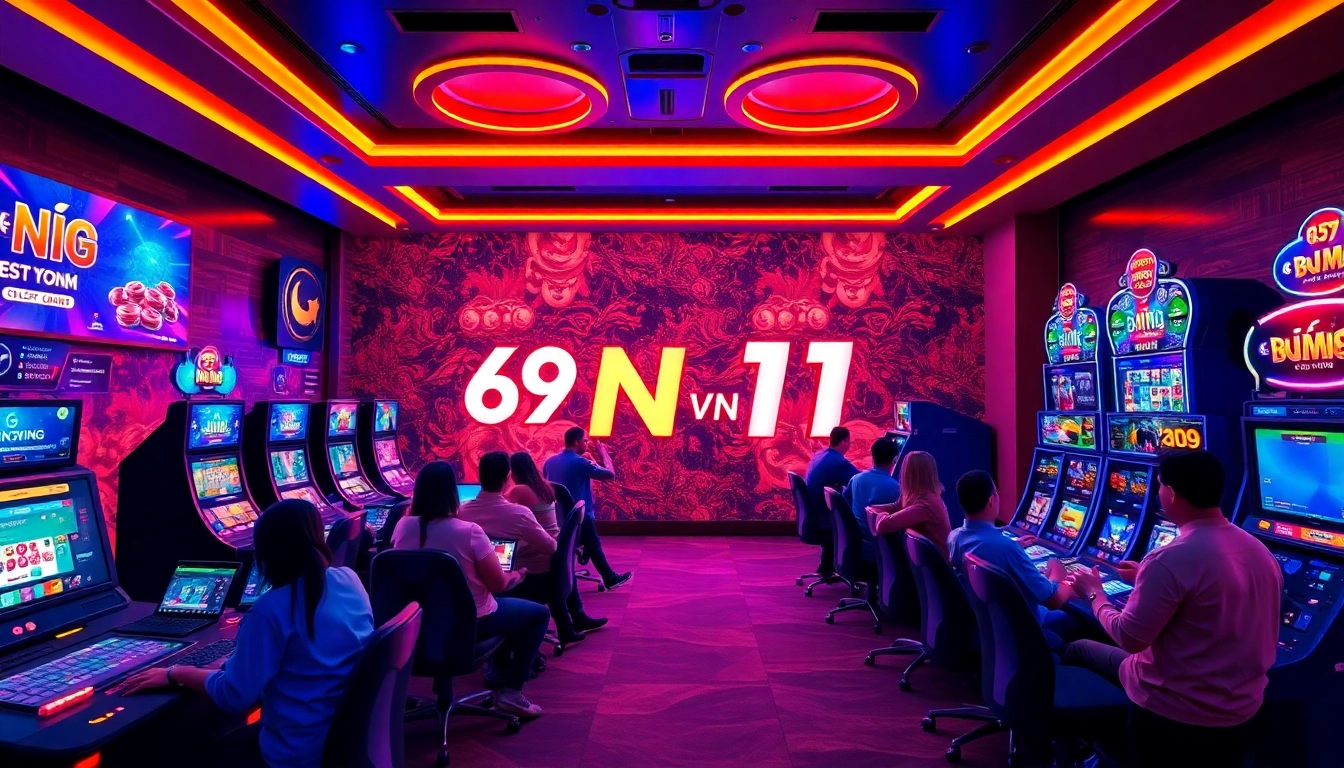 Explore the exciting online gaming world of 69 VN 11, showcasing vibrant casino games and thrilling betting experiences.