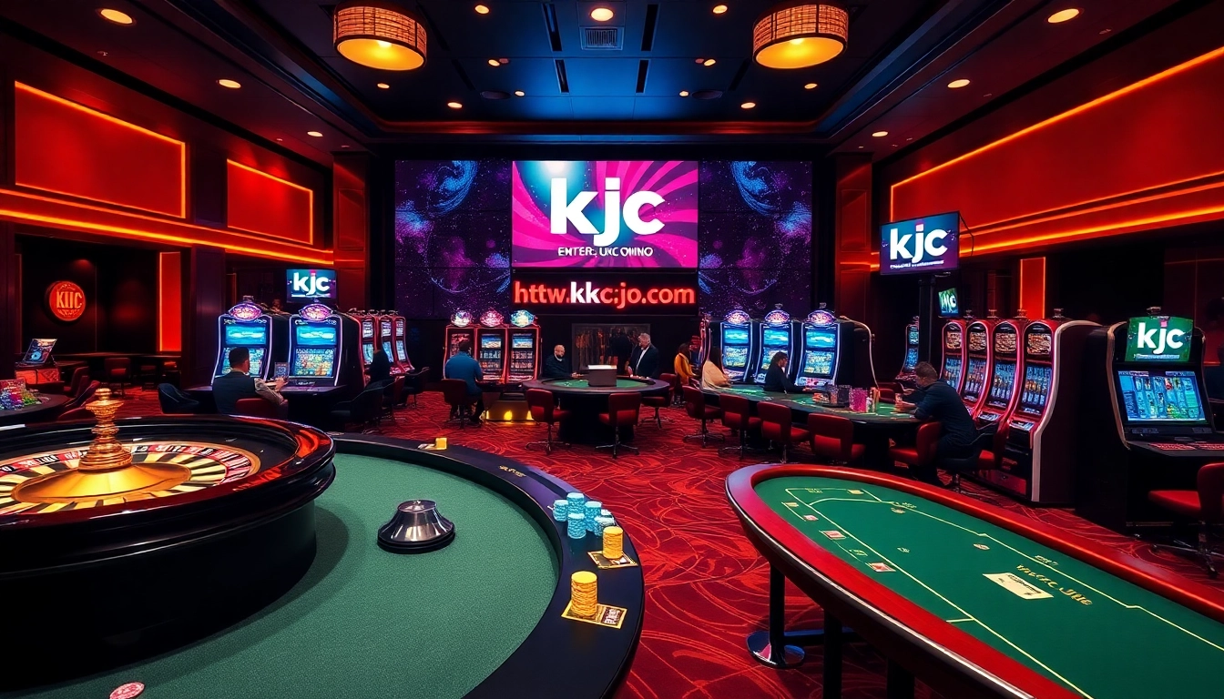 Experience thrilling gameplay at KJC's online casino platform https://kjc.uk.com/ with engaging slot machines and poker tables.