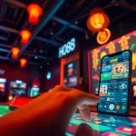 Ho88 platform showcasing exciting online gambling features with a vibrant, user-friendly interface.