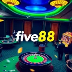Experience the excitement of slots and poker games at https://five88.za.com/ in a modern luxurious casino setting.