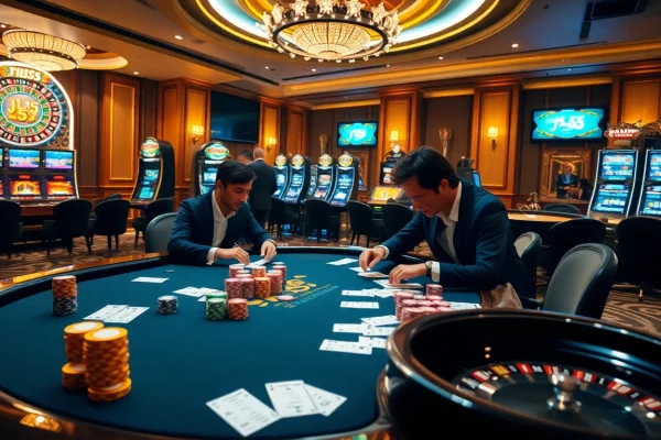 Engage in a high-stakes atmosphere at the JL 55 poker table, where excitement meets strategy.