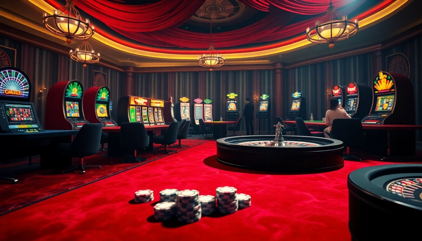 The thrilling atmosphere of nhà cái nk88 captured at a vibrant online casino gaming table.