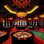 SODO66 players enjoying a vibrant casino scene with roulette and poker tables