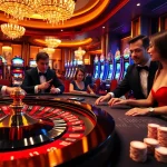 Experience excitement at the casino with 'ee jl33' featured on a lively roulette table.