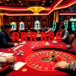 Join the thrilling experience of đăng ký RR88 at a luxurious casino table.