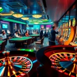Players enjoying roulette and slots at http://go88hv.com/ online casino, showcasing excitement and competition.