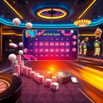 Engaging lô đề trực tuyến platform showcasing real-time betting with vibrant lottery balls and smooth interface