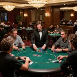 Players engaging in a high-stakes poker game at XXGG, showcasing strategy and excitement