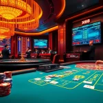 Engage in exciting games at nhà cái X88 with vibrant casino tables and thrilling gameplay.