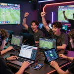 Exciting live betting environment showcasing keonhacai with users engaged in online gaming.