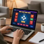TaiXiuOnline8 enables users to place bets on engaging dice games, showcasing an inviting online gambling setup.