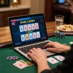 Player engaging in live blackjack on hay88x, highlighting strategic game moments.