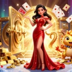 Experience thrilling wins with f168's captivating casino illustration, showcasing games and excitement.