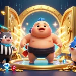 Win big at SC88 COM with thrilling 3D illustration of an underwater casino scene full of vibrant characters.