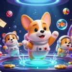 Experience the thrill of 99win in this dynamic casino scene filled with colorful lottery elements.
