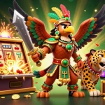 Experience high-stakes excitement with 56win's vibrant 3D casino scene filled with jackpots and winning symbols.