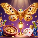 Engage with 89BET's vibrant casino atmosphere featuring a colorful 3D scene with iconic gambling elements.