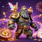 Experience the excitement of qq88 casino with 3D characters and dynamic gaming visuals.