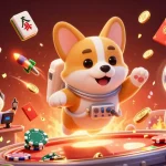 Experience slot action at xoso66 with a vibrant, animated casino scene featuring playful characters and dynamic gaming elements.